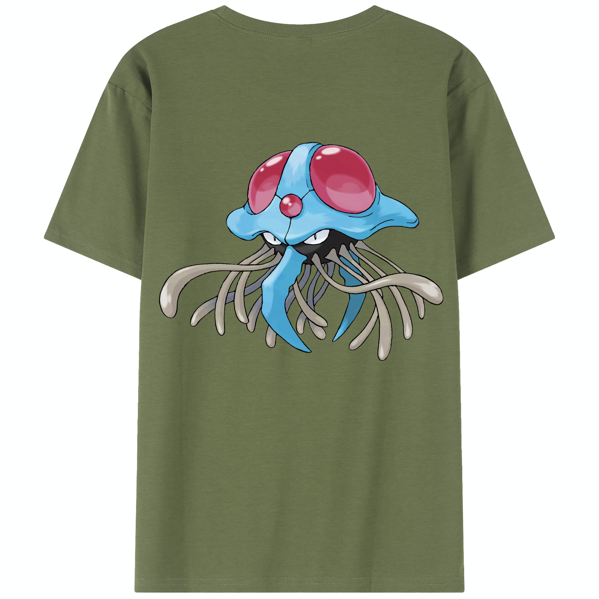 （画像用） ポケットモンスター Pokémon 綿100％半袖Tシャツ（背面プリント）
